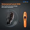Elitech Refrigerant Leak Detector, Freon Leak Detector, Freon Sniffer Automotive Halogen Gas Leak Detector for R134A R410A R1234YF R600a R290 CFCs HCFCs HFCs HCs HFOs, LD-100+