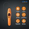 Elitech Refrigerant Leak Detector, Freon Leak Detector, Freon Sniffer Automotive Halogen Gas Leak Detector for R134A R410A R1234YF R600a R290 CFCs HCFCs HFCs HCs HFOs, LD-100+